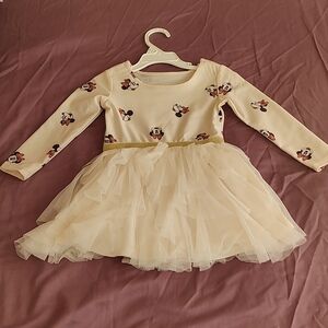 2/$10: Disney Minnie dress - long sleeve 2T